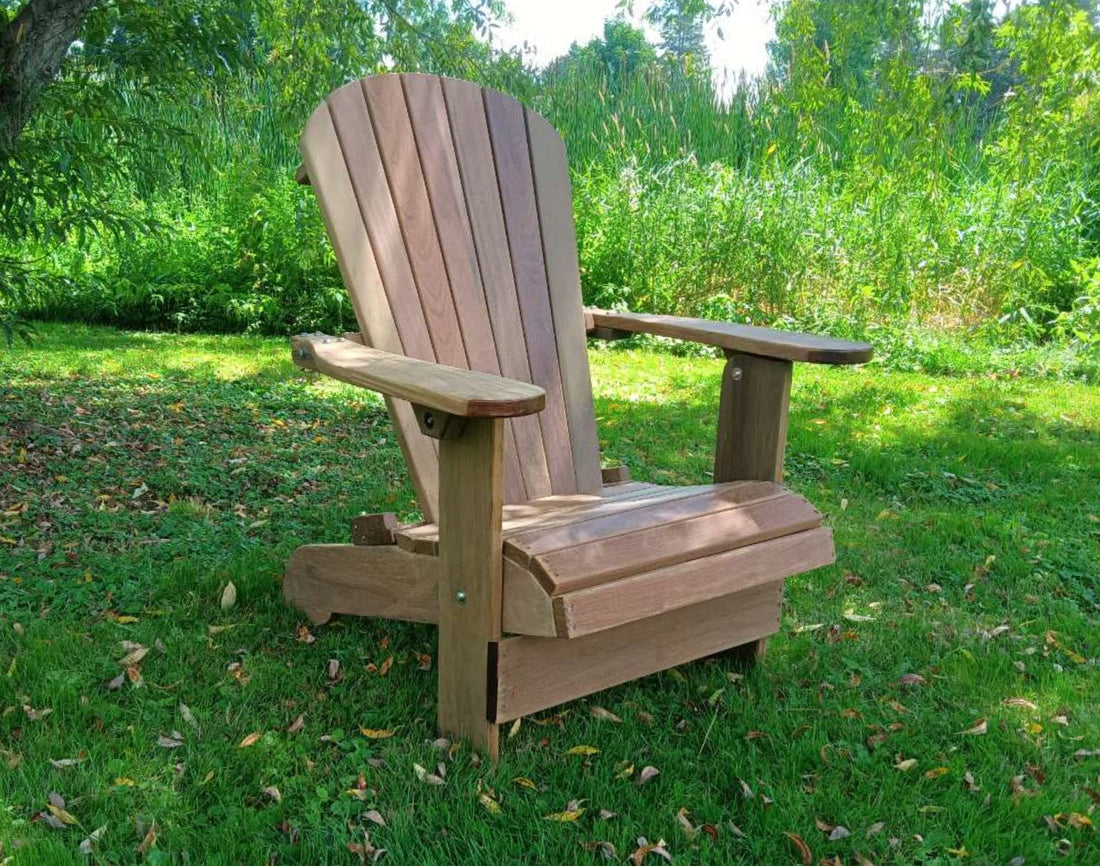 Adirondack comfort without the deep dip