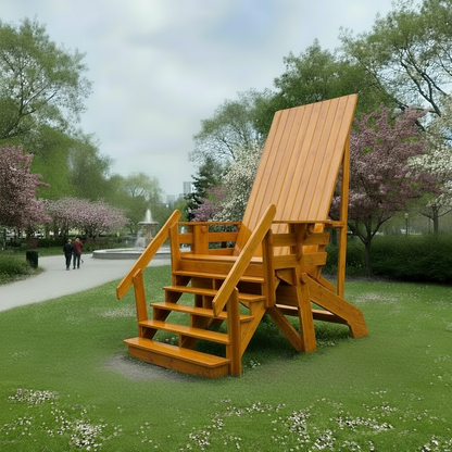 10' Flat Back Modern Giant