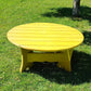 Poly-Luxe 42"  Round Coffee Table