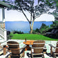 adirondack chairs and coffee table