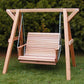 Wooden Lovers Porch Swing (Bench Only)