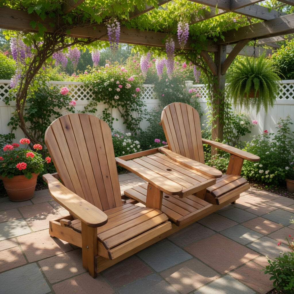 Double Adirondack Chair