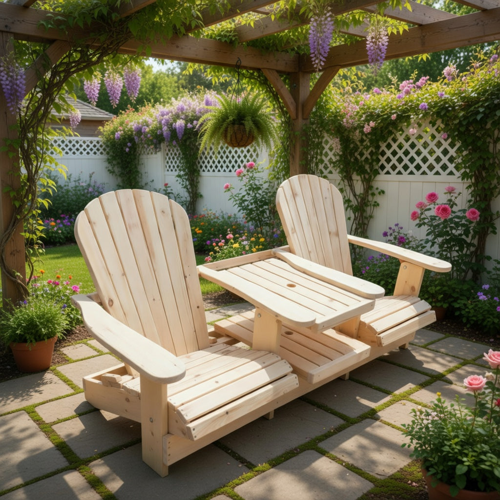 Double Adirondack Chair