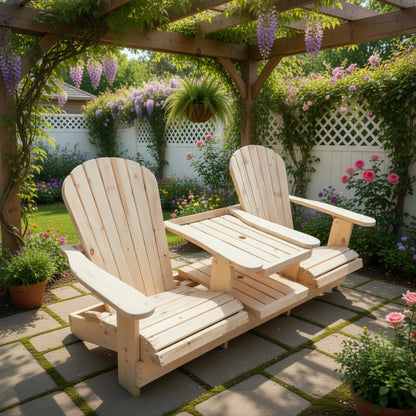 Double Adirondack Chair