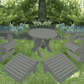 adirondack chair patio set
