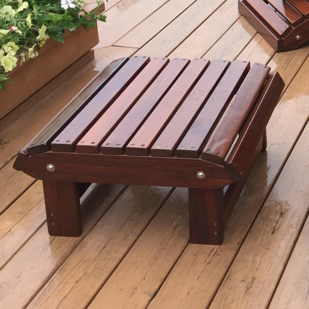 adirondack chair with ottoman