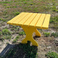 Poly-Luxe  Square Side Table
