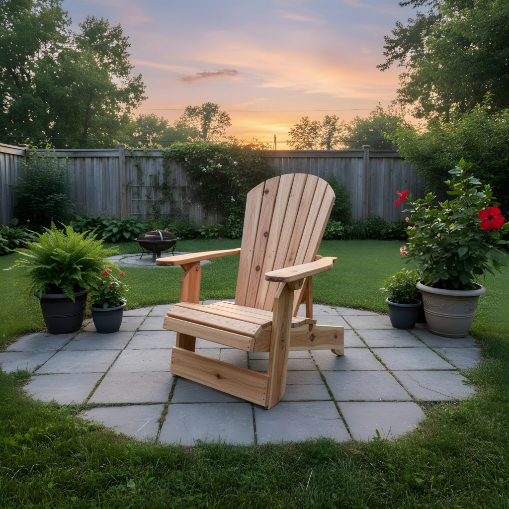 Royal Upright Reclining Adirondack Chair