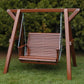 Wooden Lovers Porch Swing (Bench Only)