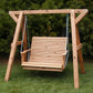 Wooden Lovers Porch Swing (Bench Only)