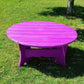 Poly-Luxe 42"  Round Coffee Table