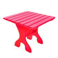 Poly-Luxe  Square Side Table