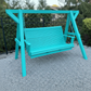 Poly-Luxe Family Porch Swing with Frame
