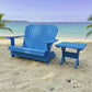 Poly-Luxe Adirondack Loveseat