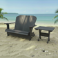 Poly-Luxe Adirondack Loveseat