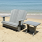 Poly-Luxe Adirondack Loveseat