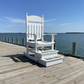 Poly-Luxe Giant Rocking Adirondack Chair