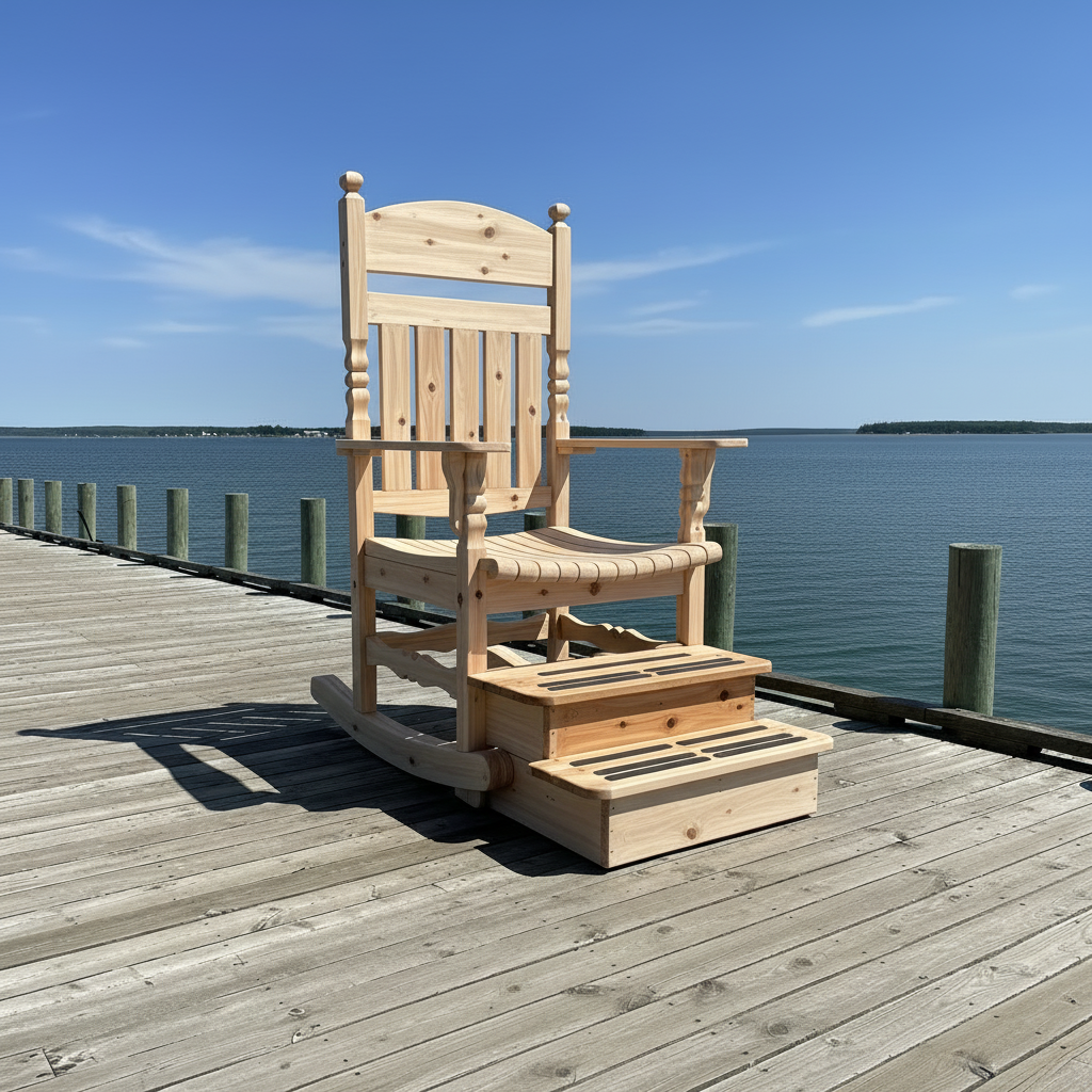 Hëlzent Giant Rocking Adirondack Stull