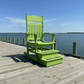 Poly-Luxe Giant Rocking Adirondack Chair