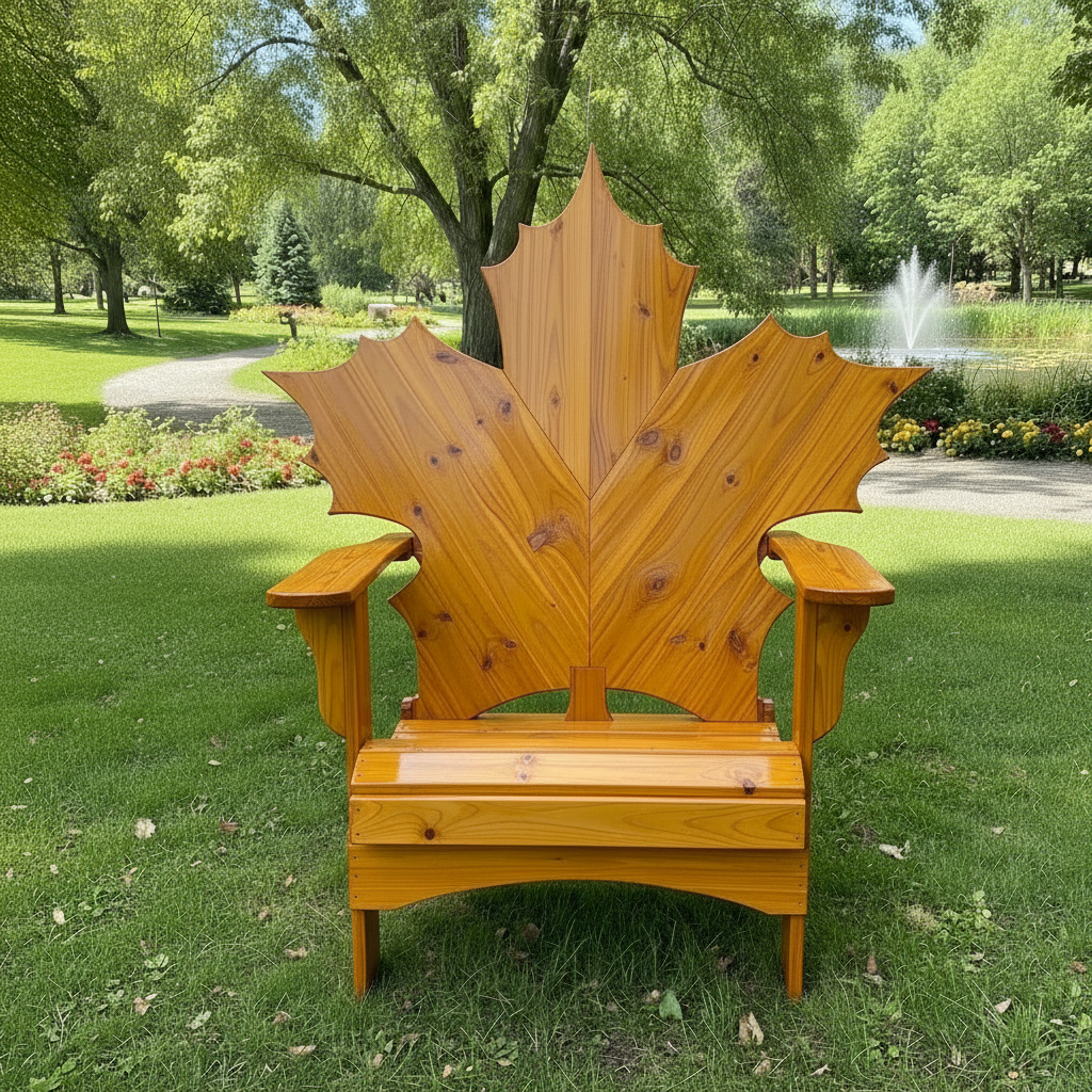 Maple Leaf Giant Chair