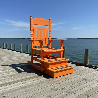 Chaise Adirondack à bascule géante Poly-Luxe