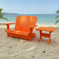 Poly-Luxe Adirondack Loveseat