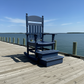 Poly-Luxe Giant Rocking Adirondack Chair