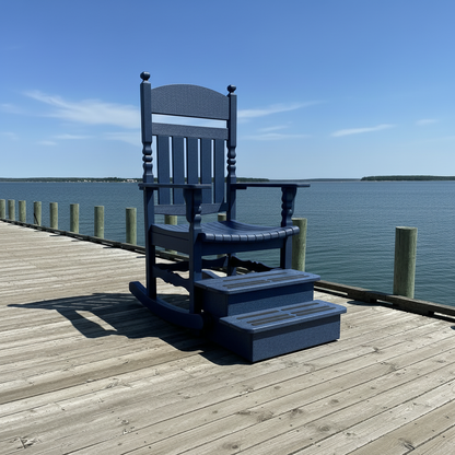 Chaise Adirondack à bascule géante Poly-Luxe