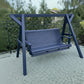 Poly-Luxe Family Porch Swing with Frame
