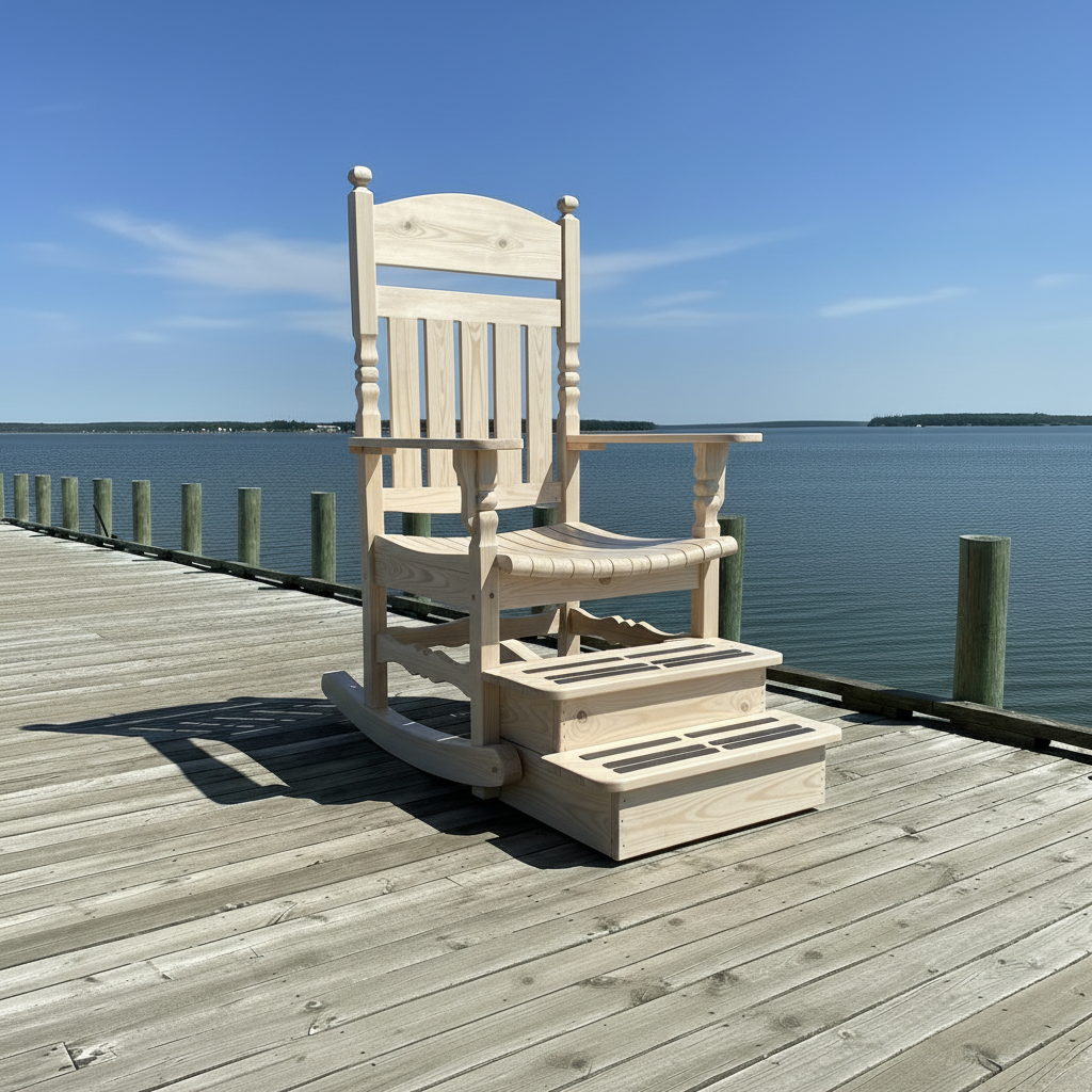 Hëlzent Giant Rocking Adirondack Stull