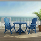 Poly-Luxe Dining Set for 2 with Pedestal Table