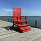 Poly-Luxe Giant Rocking Adirondack Chair