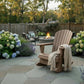 Fauteuil à bascule Adirondack Poly-Luxe