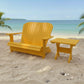 Poly-Luxe Adirondack Loveseat